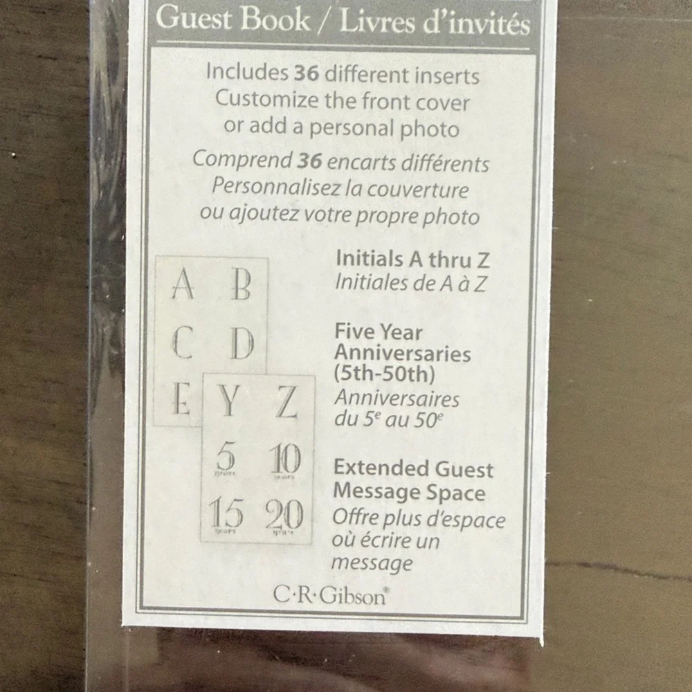 Guest book with customizable cover - Picture 4 of 6